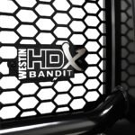Westin 58-31105 HDX Bandit Series Front Powdercoated Black Grille Guard - Image 6