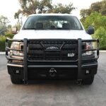 Westin 58-31105 HDX Bandit Series Front Powdercoated Black Grille Guard - Image 8