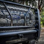Westin 58-31115 HDX Bandit Series Front Powdercoated Black Grille Guard - Image 9