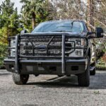 Westin 58-31125 HDX Bandit Series Front Powdercoated Black Grille Guard - Image 13
