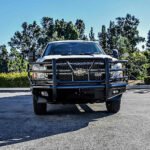 Westin 58-31145 HDX Bandit Series Front Powdercoated Black Grille Guard - Image 9