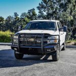 Westin 58-31145 HDX Bandit Series Front Powdercoated Black Grille Guard - Image 8