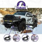 Yukon Gear & Axle YGKT009-488 Ring & Pinion Gear Kit Package Front & Rear with Install Kits - Toyota 9.5/8R - Image 6
